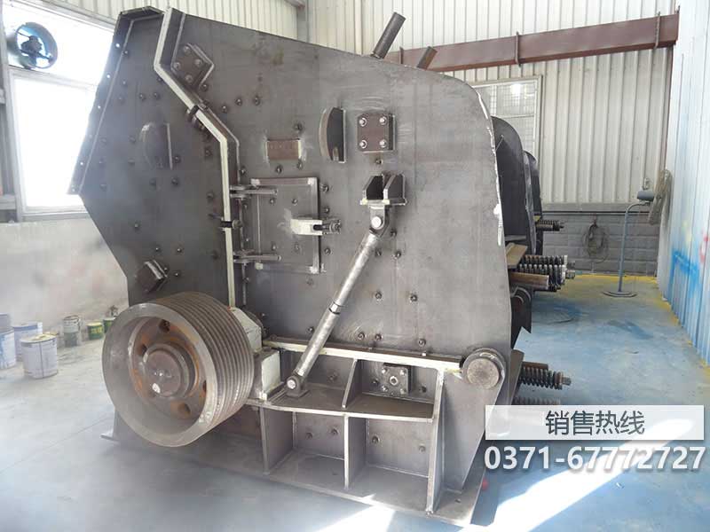 反擊式破碎機(jī)原理圖
