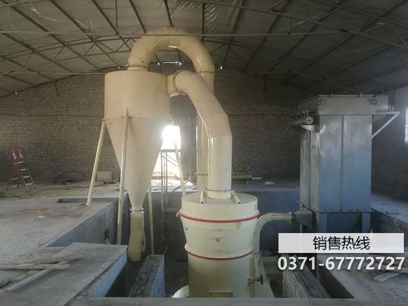 電廠脫硫石灰石磨機(jī)流程